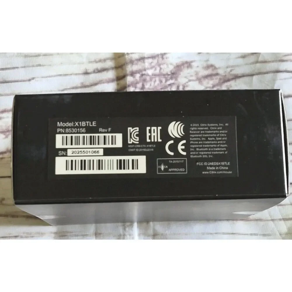 Citrix X1 Model: X1BTLE Bluetooth Mouse For iPad, iPhone, Mac IOS New Sealed